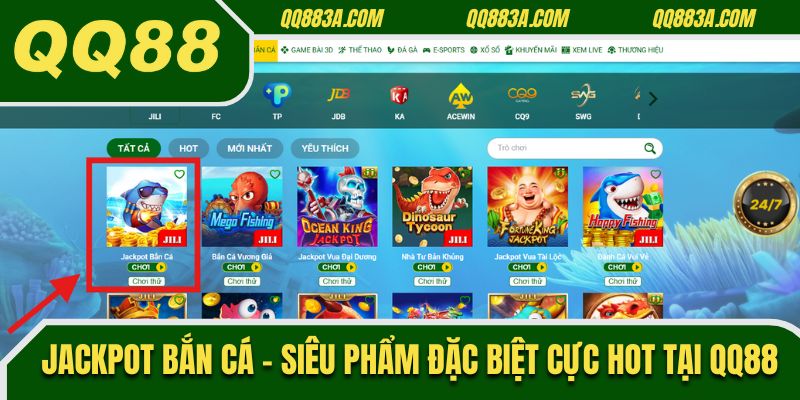 Jackpot bắn cá